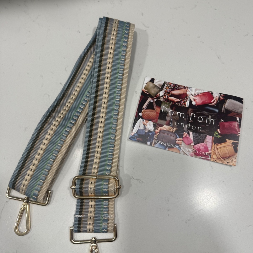 Pom Pom London Fabric Strap